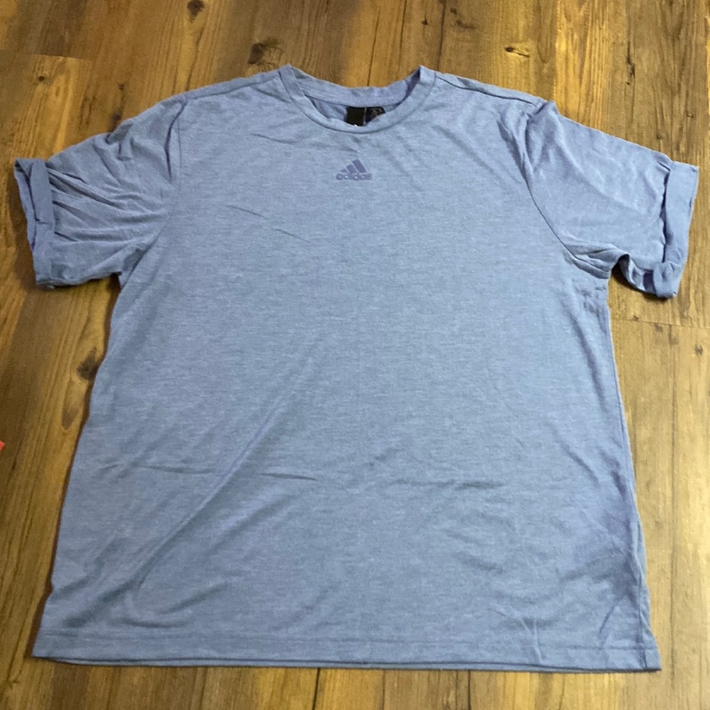 Womens blue Adidas tee. Size Medium.